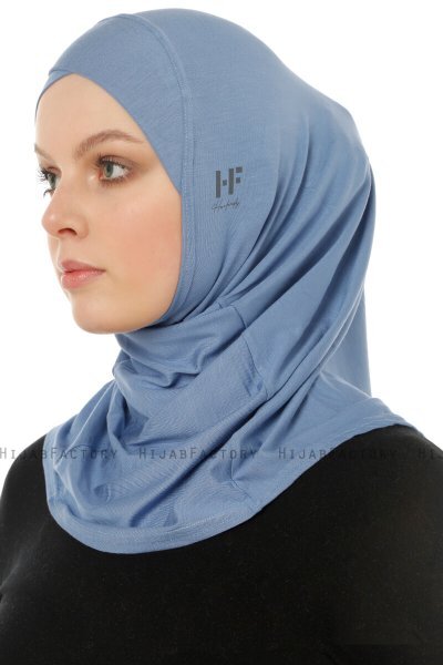 Hanfendy Cross Logo - Hijab One-Piece Indaco