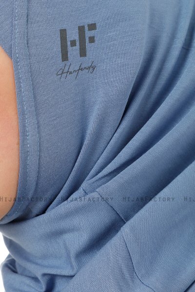 Hanfendy Cross Logo - Hijab One-Piece Indaco