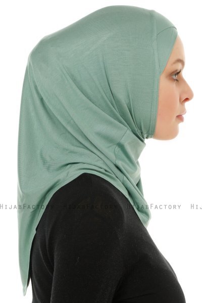 Hanfendy Cross Logo - Hijab One-Piece Verde