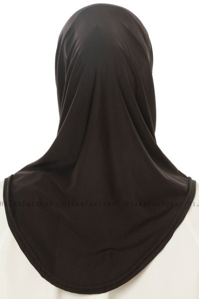Micro Plain - Hijab One-Piece Nero