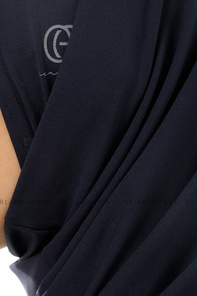 Micro Plain - Hijab One-Piece Blu Navy