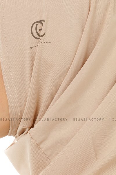Micro Plain - Hijab One-Piece Taupe Chiaro