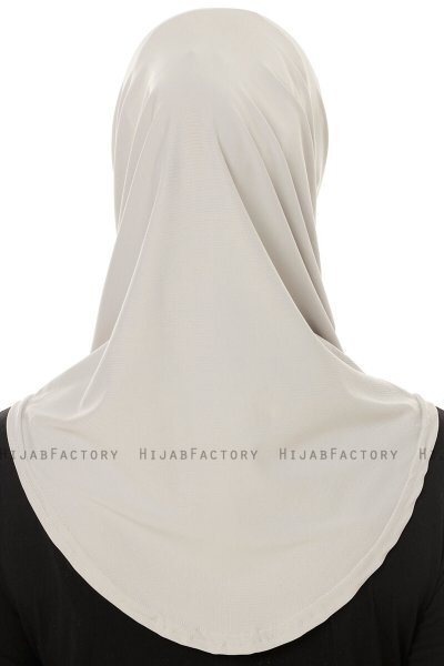 Micro Plain - Hijab One-Piece Grigio Chiaro