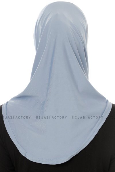 Micro Plain - Hijab One-Piece Azzurro