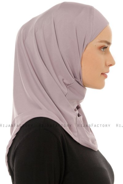 Micro Plain - Hijab One-Piece Viola Chiaro