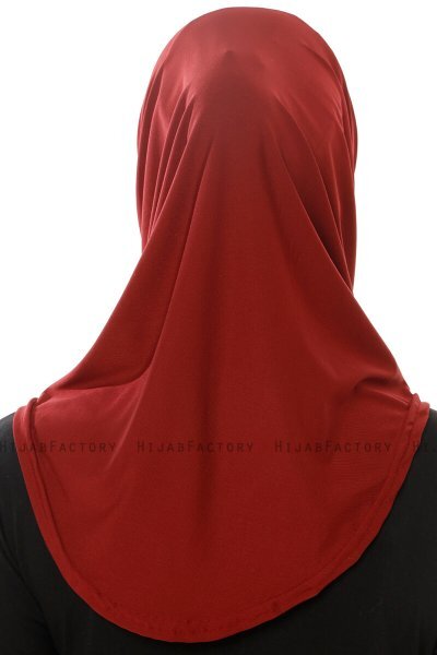 Micro Plain - Hijab One-Piece Bordò