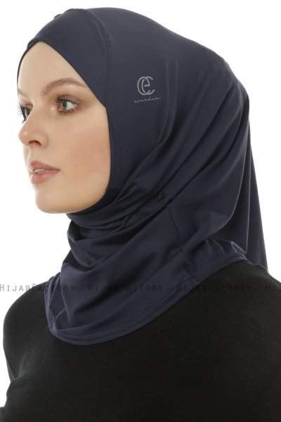 Micro Cross - Hijab One-Piece Blu Navy