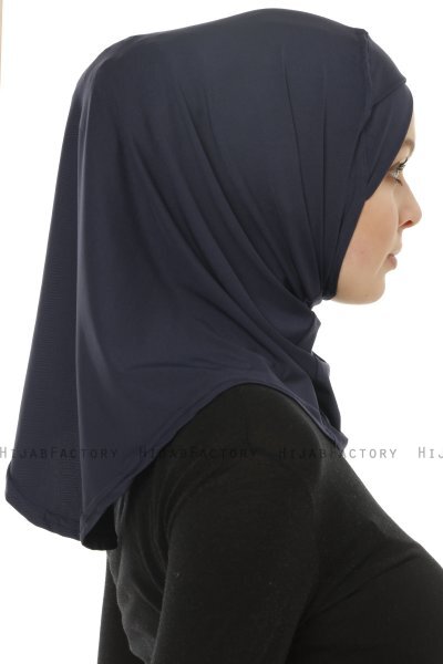 Micro Cross - Hijab One-Piece Blu Navy