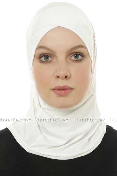Micro Cross - Hijab One-Piece Creme
