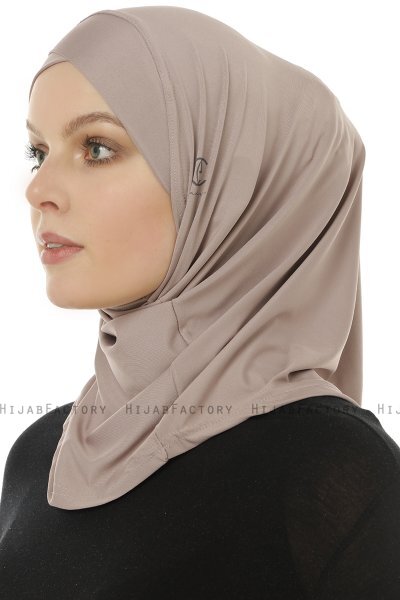 Micro Cross - Hijab One-Piece Grigio Pietra