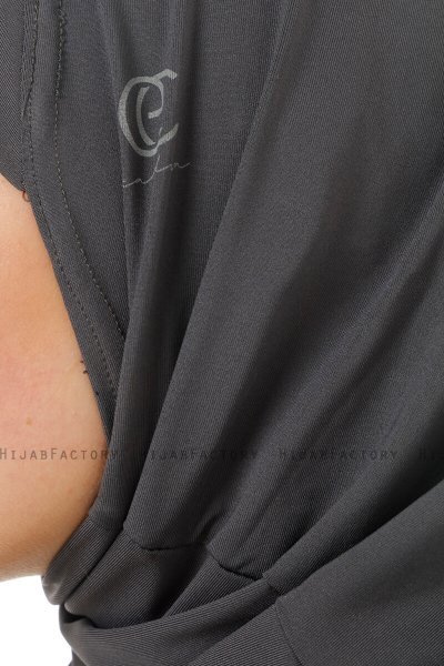 Micro Cross - Hijab One-Piece Antracite