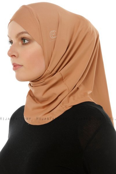 Micro Cross - Hijab One-Piece Caramello