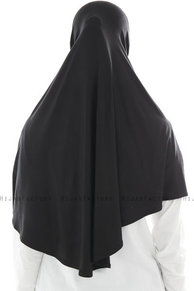  Ajda - Hijab Nero Con Cerniera