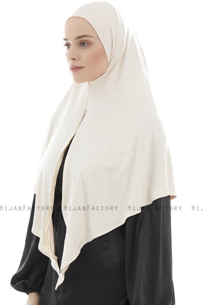  Ajda - Hijab Beige Con Cerniera