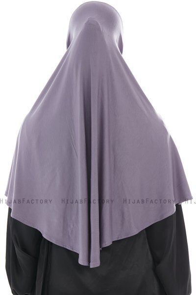  Ajda - Hijab Viola Scuro Con Cerniera