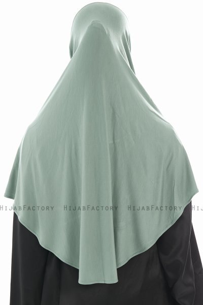  Ajda - Hijab Verde Con Cerniera