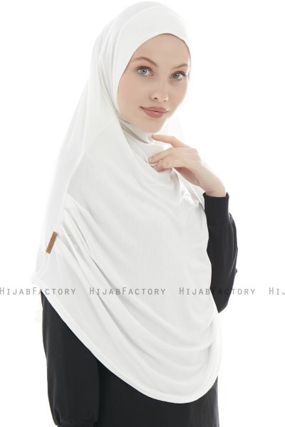 Roxelana - Hijab Al Amira Creme Lunga