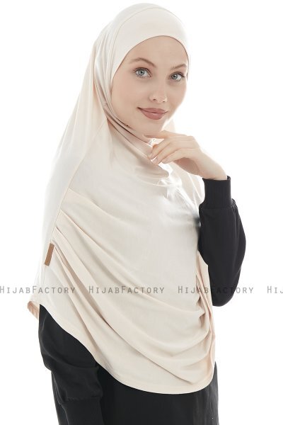 Roxelana - Hijab Al Amira Beige Lunga