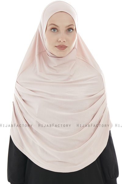 Roxelana - Hijab Al Amira Rosa Antico Lunga