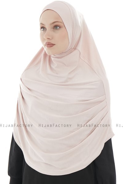 Roxelana - Hijab Al Amira Rosa Antico Lunga