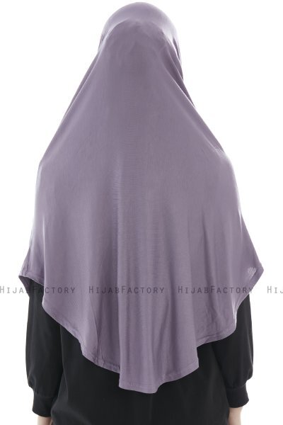 Roxelana - Hijab Al Amira Viola Scuro Lunga
