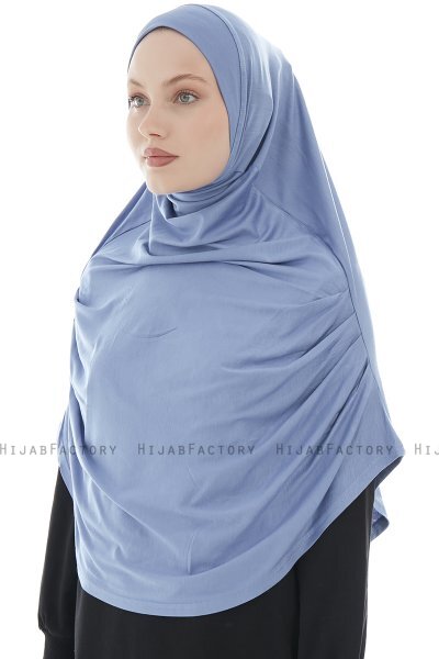 Roxelana - Hijab Al Amira Indaco Lunga