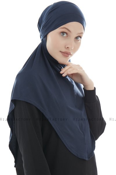 Sefa - Hijab Al Amira Blu Navy One-Piece