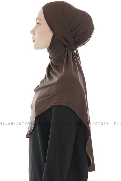 Sefa - Hijab Al Amira Marrone One-Piece