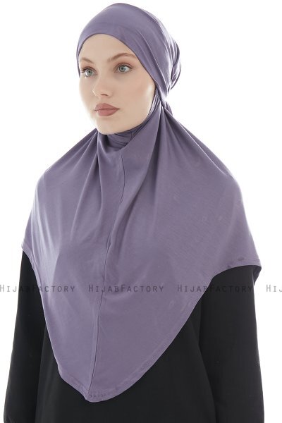 Sefa - Hijab Al Amira Viola Scuro One-Piece