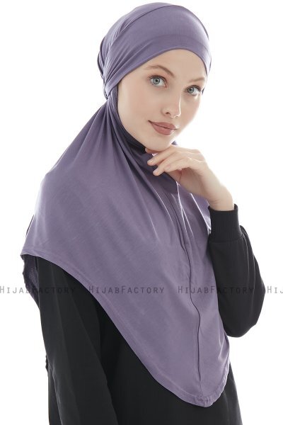 Sefa - Hijab Al Amira Viola Scuro One-Piece