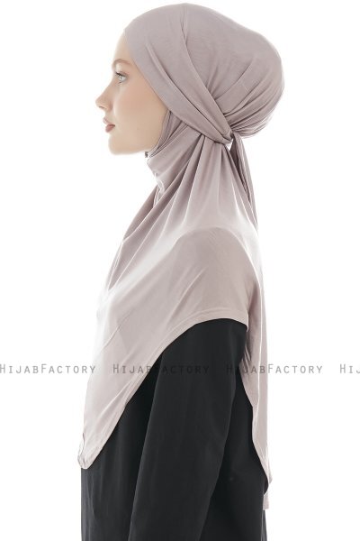 Sefa - Hijab Al Amira Grigio Pietra One-Piece