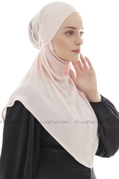 Ebrar - Hijab Al Amira Crepe Chiffon Rosa Antico