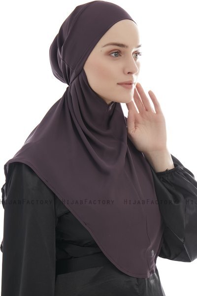 Ebrar - Hijab Al Amira Crepe Chiffon Viola
