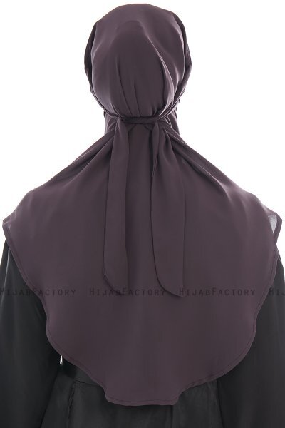 Ebrar - Hijab Al Amira Crepe Chiffon Viola