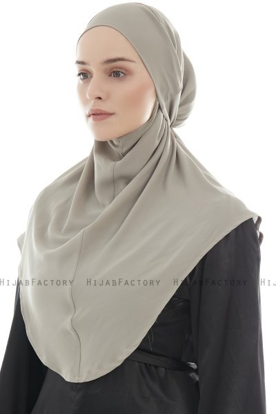 Ebrar - Hijab Al Amira Crepe Chiffon Sand
