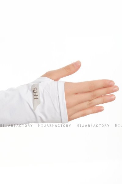 Azize - Pro Scarf Sport Hijab Set Bianca