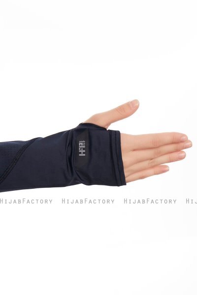 Azize - Pro Scarf Sport Hijab Set Blu Navy