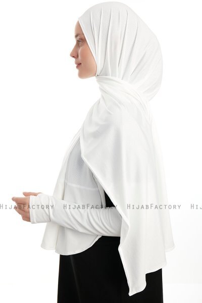 Azize - Pro Scarf Sport Hijab Set Creme