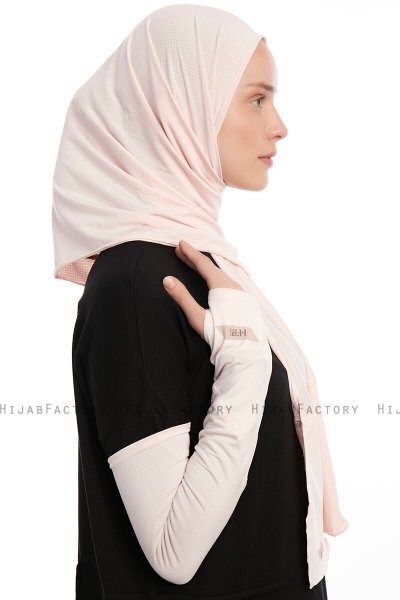 Azize - Pro Scarf Sport Hijab Set Rosa Antico