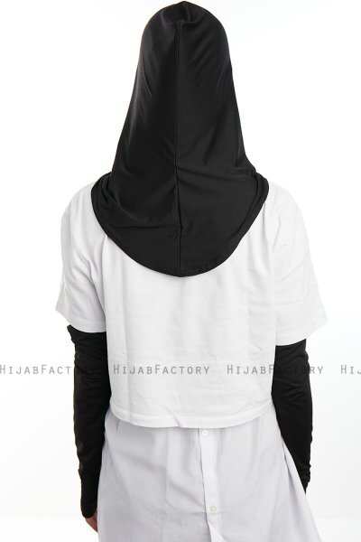 Bayda - Pro Sport Hijab Set Nero