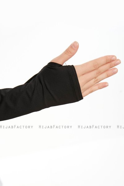 Bayda - Pro Sport Hijab Set Nero