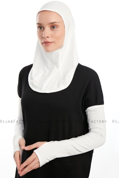 Bayda - Pro Sport Hijab Set Creme