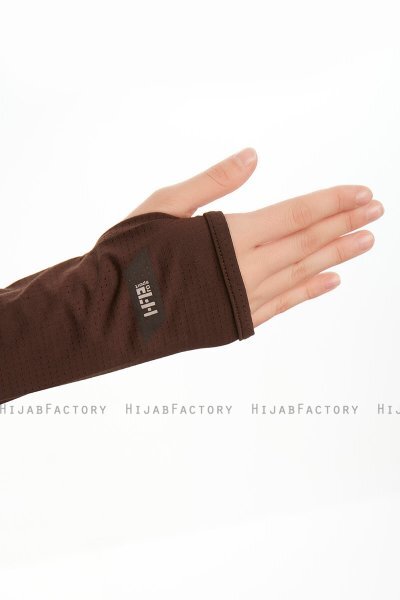 Bayda - Pro Sport Hijab Set Marrone