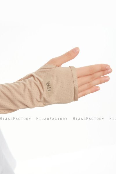 Bayda - Pro Sport Hijab Set Taupe Chiaro