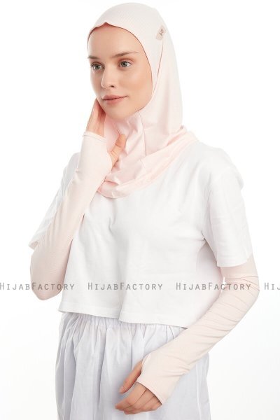 Bayda - Pro Sport Hijab Set Rosa Antico