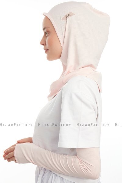 Bayda - Pro Sport Hijab Set Rosa Antico