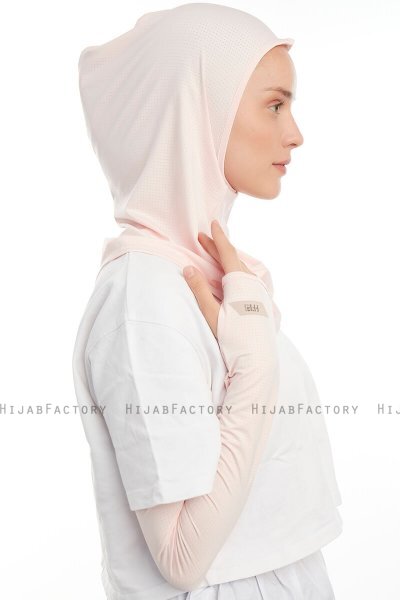Bayda - Pro Sport Hijab Set Rosa Antico