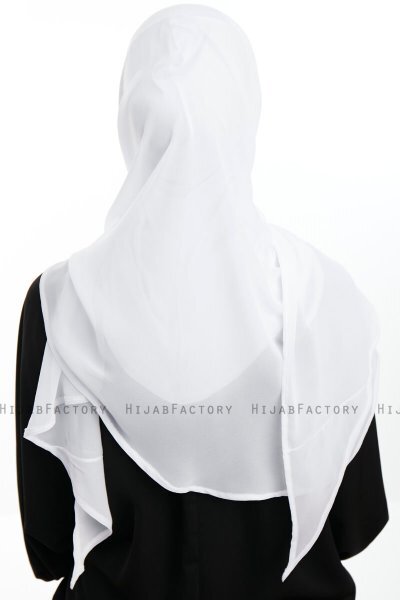 Eylem - Hijab Chiffon One Piece Bianca