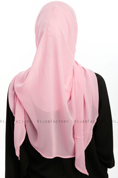 Eylem - Hijab Chiffon One Piece Rosa