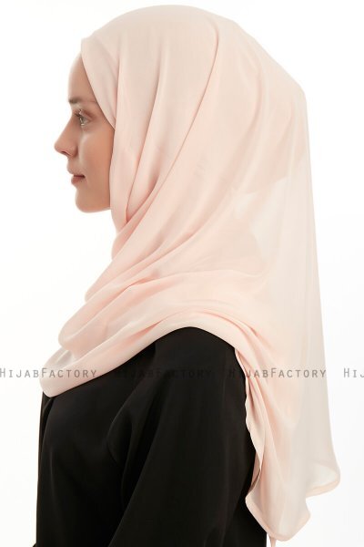 Eylem - Hijab Chiffon One Piece Albicocca